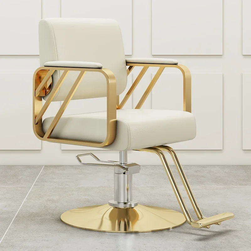 

Simple Barber Chair Design Trendy Professional Barber Chair Equipment Luxury Nordic Moderm Sillon Barbero Commercial Furniture