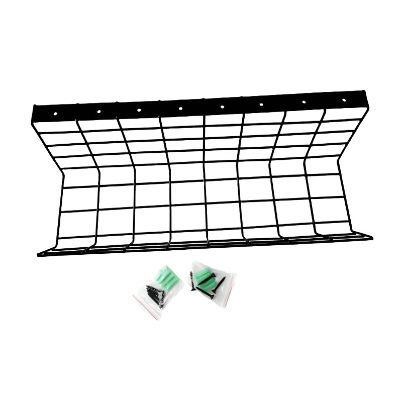 1pc Computer Home Office Desk Under Desk Plug-in Board Network Cable Storage Bracket Item Placement Tray