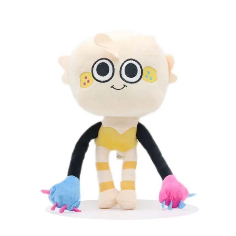 2025 juguetes de peluche del mundo Popular Dandy World, juego de terror de felpa irregular, muñeco de peluche de piedra de tela, regalo de cumpleaños