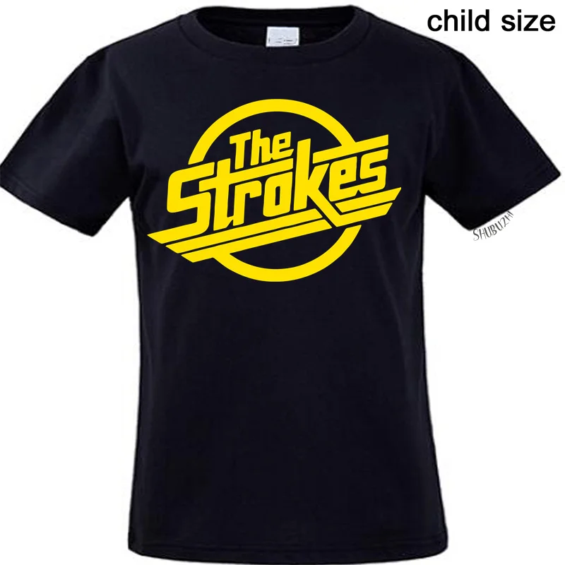 Children Summer Tops The Strokes T Shirt Indie Rock Band new cotton tshirt for boys kids fashion tees