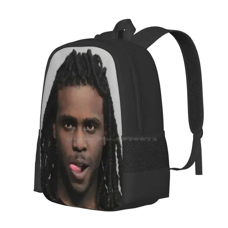 Chief Keef Mugshot School Bag Big Capacity Backpack Laptop Chief Keef