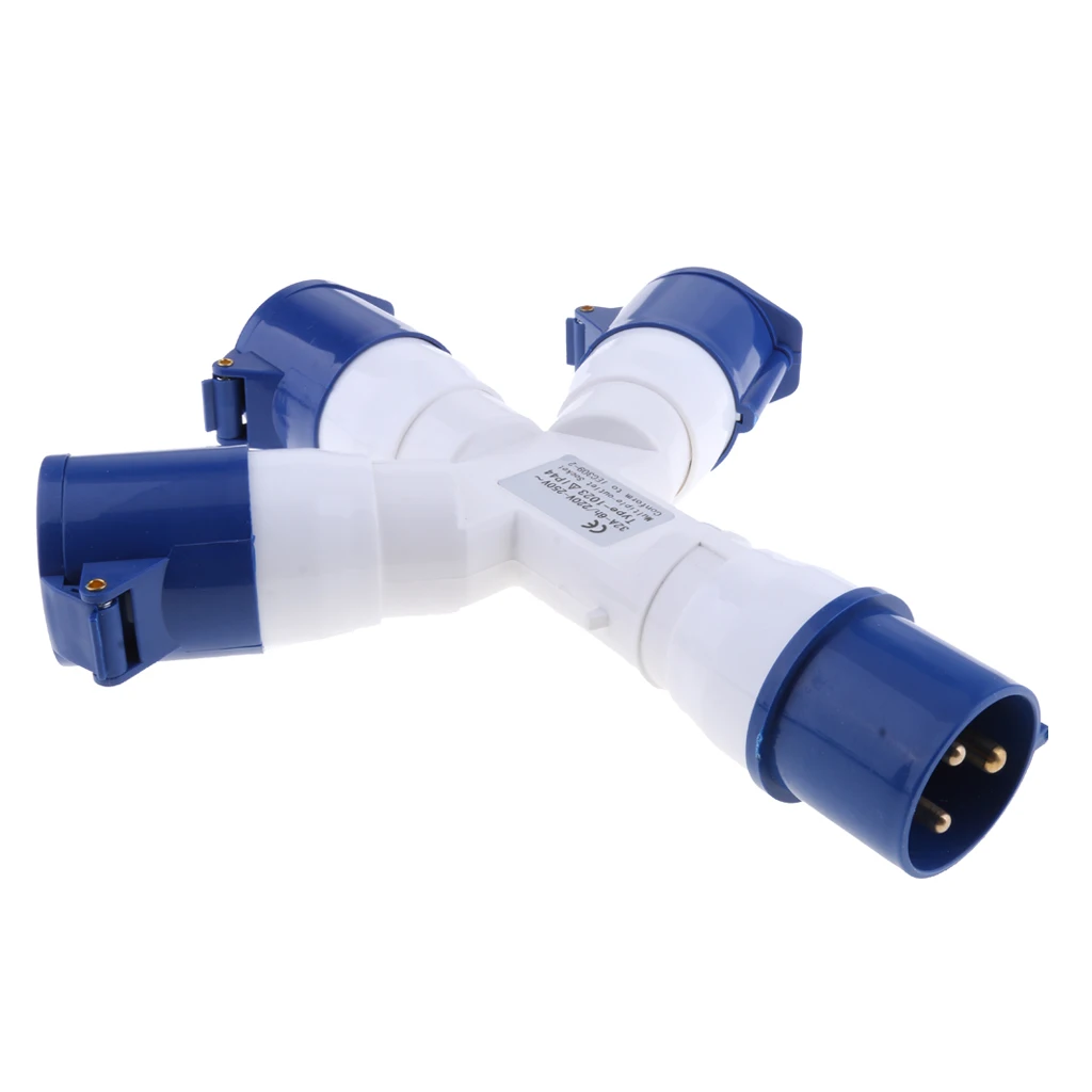 

20 В 32-контактные розетки для каравана в промышленном месте водонепроницаемые 2P + E