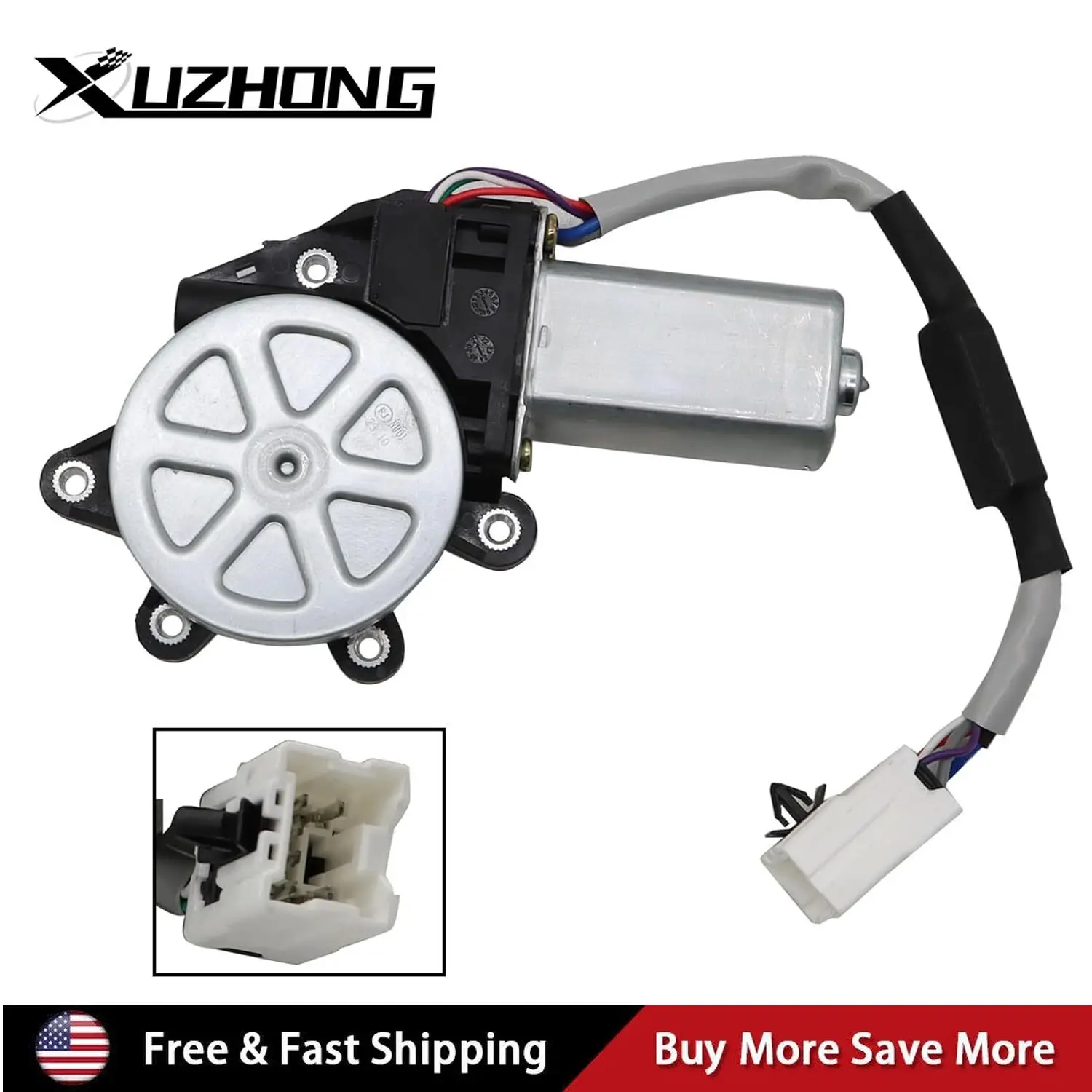 Window Motor Front Right Passenger Side Rh Coupe For 2003-2009 Infiniti G35 350z