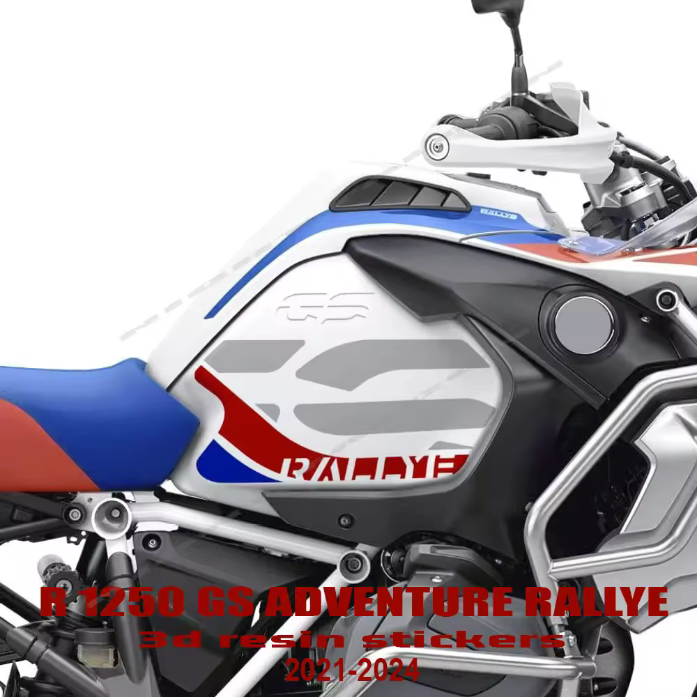 אביזרים לאופנוע GS 1250 Adventure Rallye עם מדבקת רזין 3D להגנה על המיכל ל-R 1250 GS Adventure 2021-