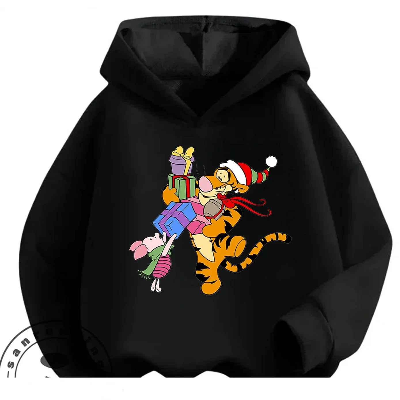 

Street Outdoor Winnie-the-Pooh Hoodie 3-14Y Boys Girls Autumn Winter Cute Kawaii Fashion Hot Cartoon Casual Kids