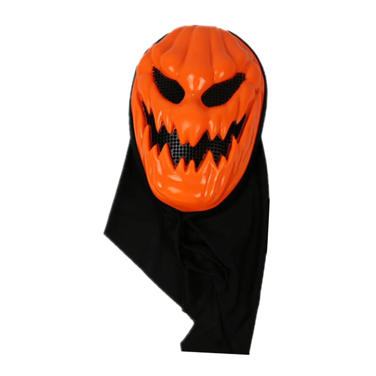 Halloween Pumpkin Head Mask Props Decoration Novelty Costume Accessories for Haunted House Masquerade Show Fancy Dress Festival