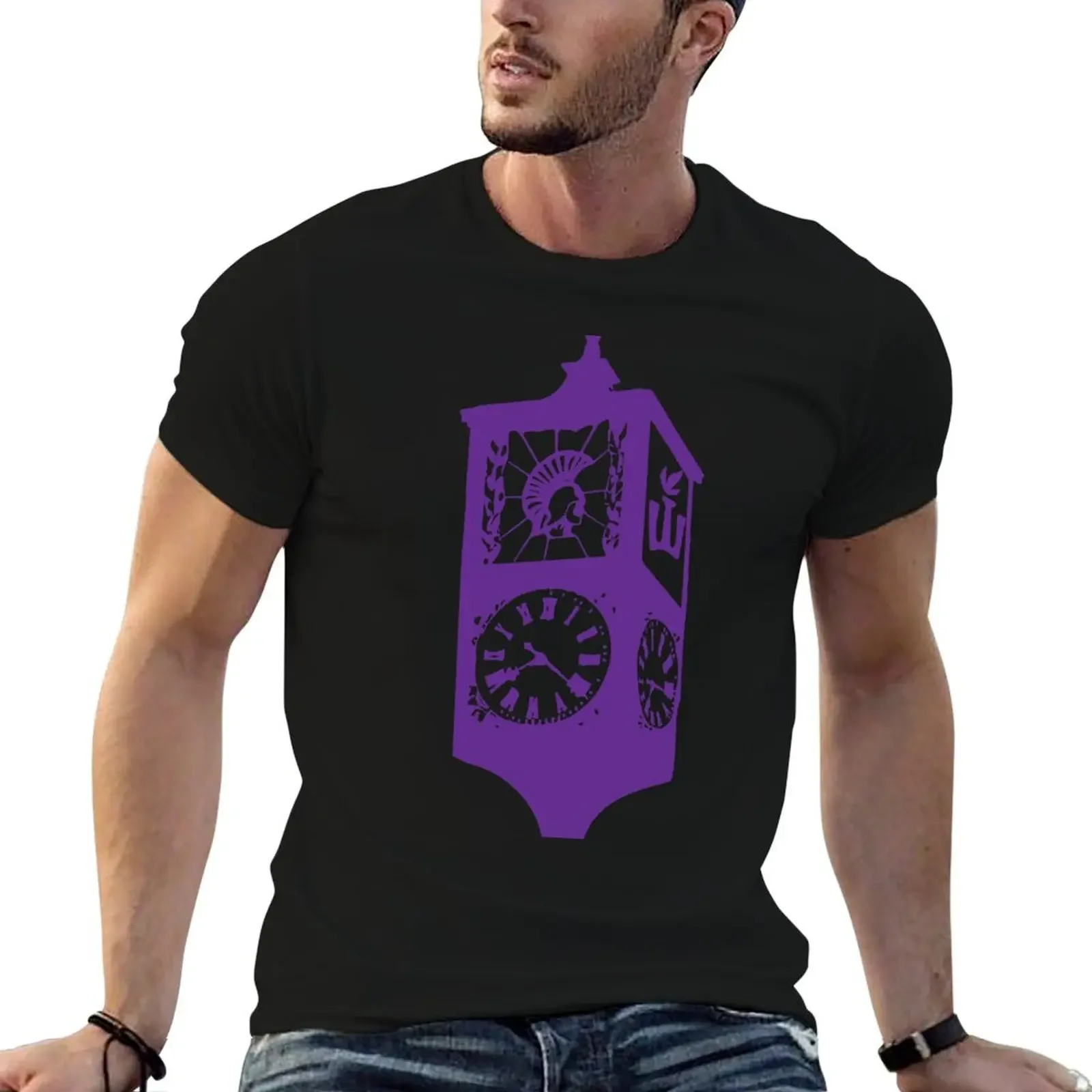 Winona State WSU Clock Tower T-Shirt anime t shirts designer shirts anime tshirt Men's t-shirts