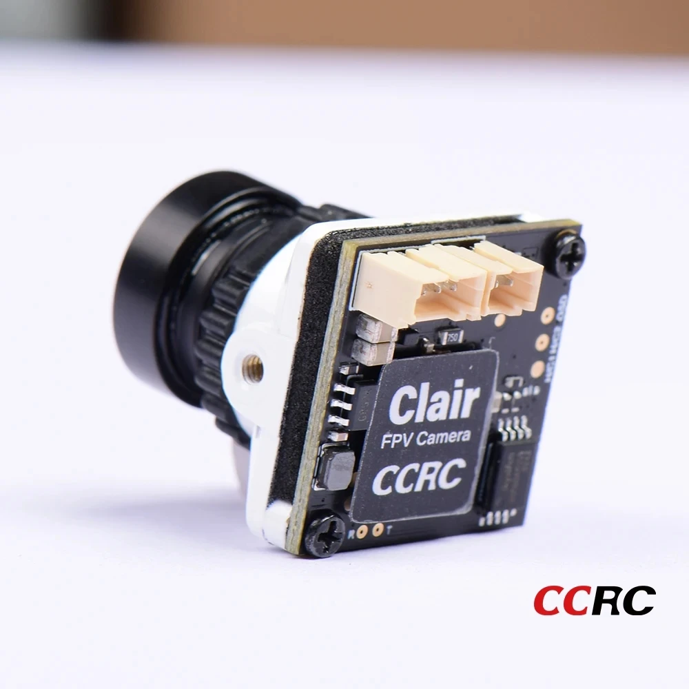 FPV Camera CCRC Clair 1500TVL 5-30V M8 Lens 16:9 NTSC/PAL Switchable 19*19mm Super WDR for FPV Racing Drone RC Model