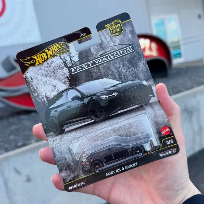 

2025 Hot Wheels Fast Wagons Premium Car Culture Set Audi Mercedes-Benz Subaru 1:64 Scale Die-Cast Car Model Collection Toy Gift