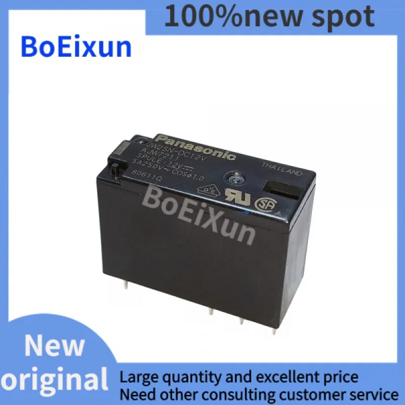 100%new JW1FSN-DC12V AJW4211 10A Relay DIP5