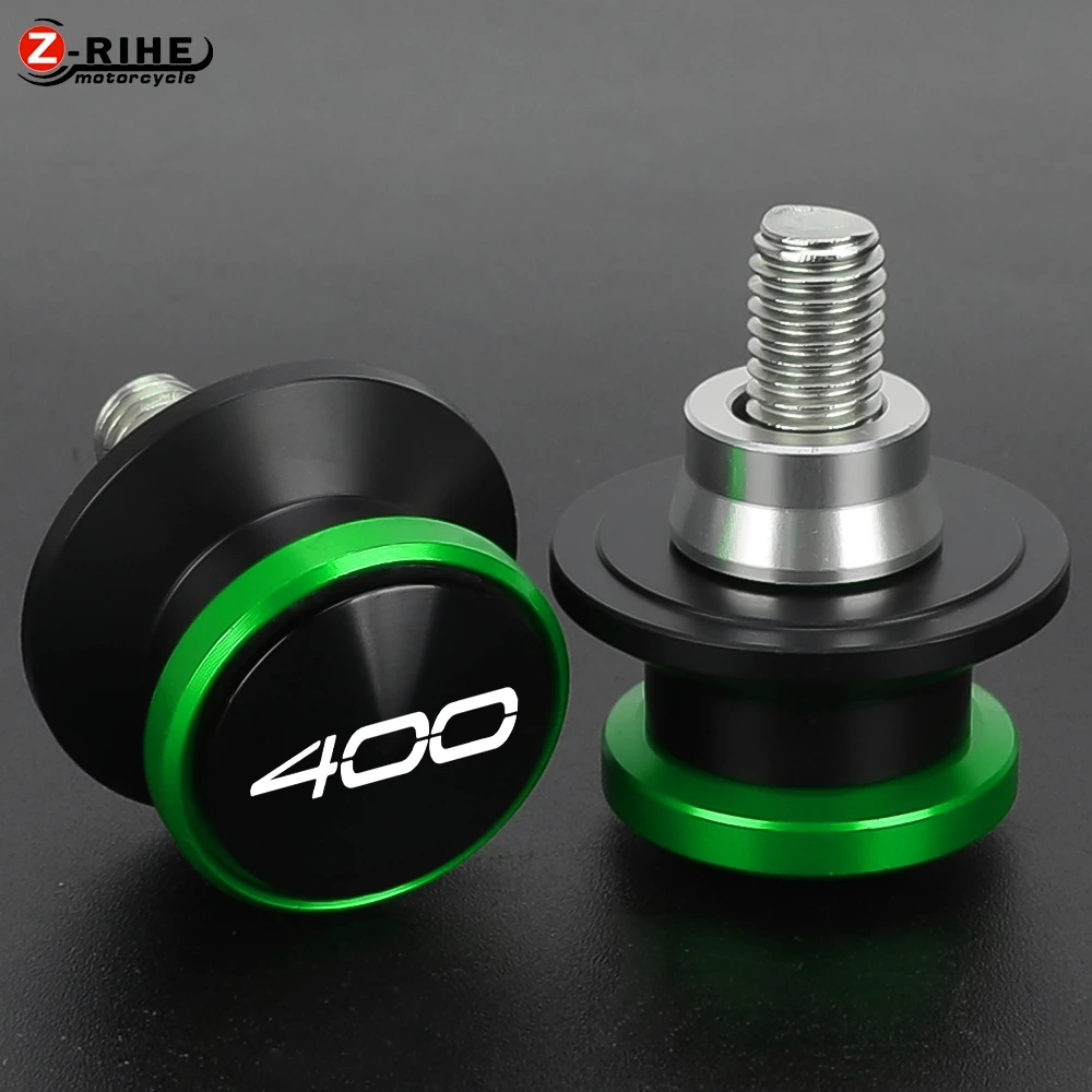 FOR KAWASAKI Z400 Ninja400 2019-2026 2025 2024 2023 Motorcycle CNC Aluminium M8 Swingarm Spools Slider Stand Screws Accessories