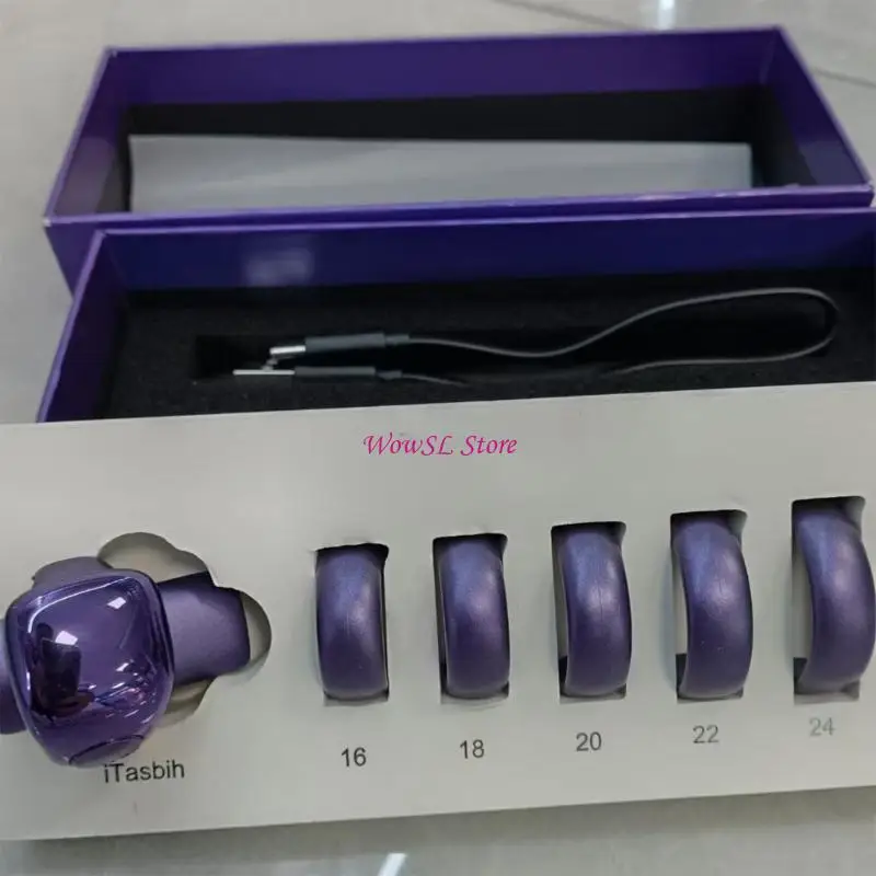 Gebruikersvriendelijke tasbih -telringen met vijf verstelbare grootte en wissen HX5E Wissen