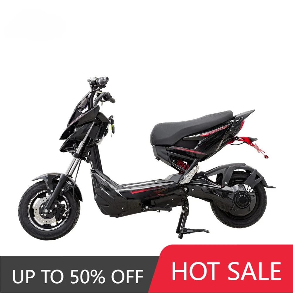 QQW Motorcycle wholesale new high-power adult electric motorcycle two-wheeled commuter car factory straight hair