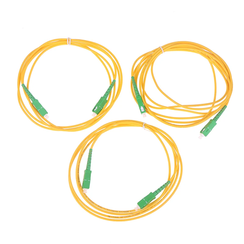 Single Mode SC/APC Duplex Fiber Jumper, G652D 9/125 for Telecom/Network, Low-Smoke Zero-Halogen