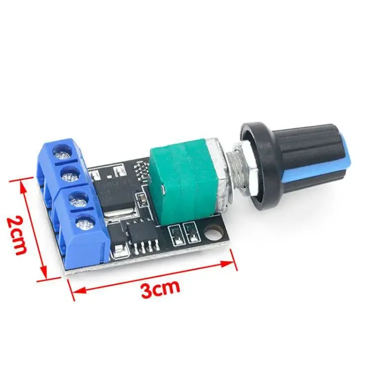 1Pcs PWM DC Motor Speed Dimmer Controller 5V 12V 16V 10A Voltage Regulator LED Dimmer Dimming Module Stepless Speed Regulator