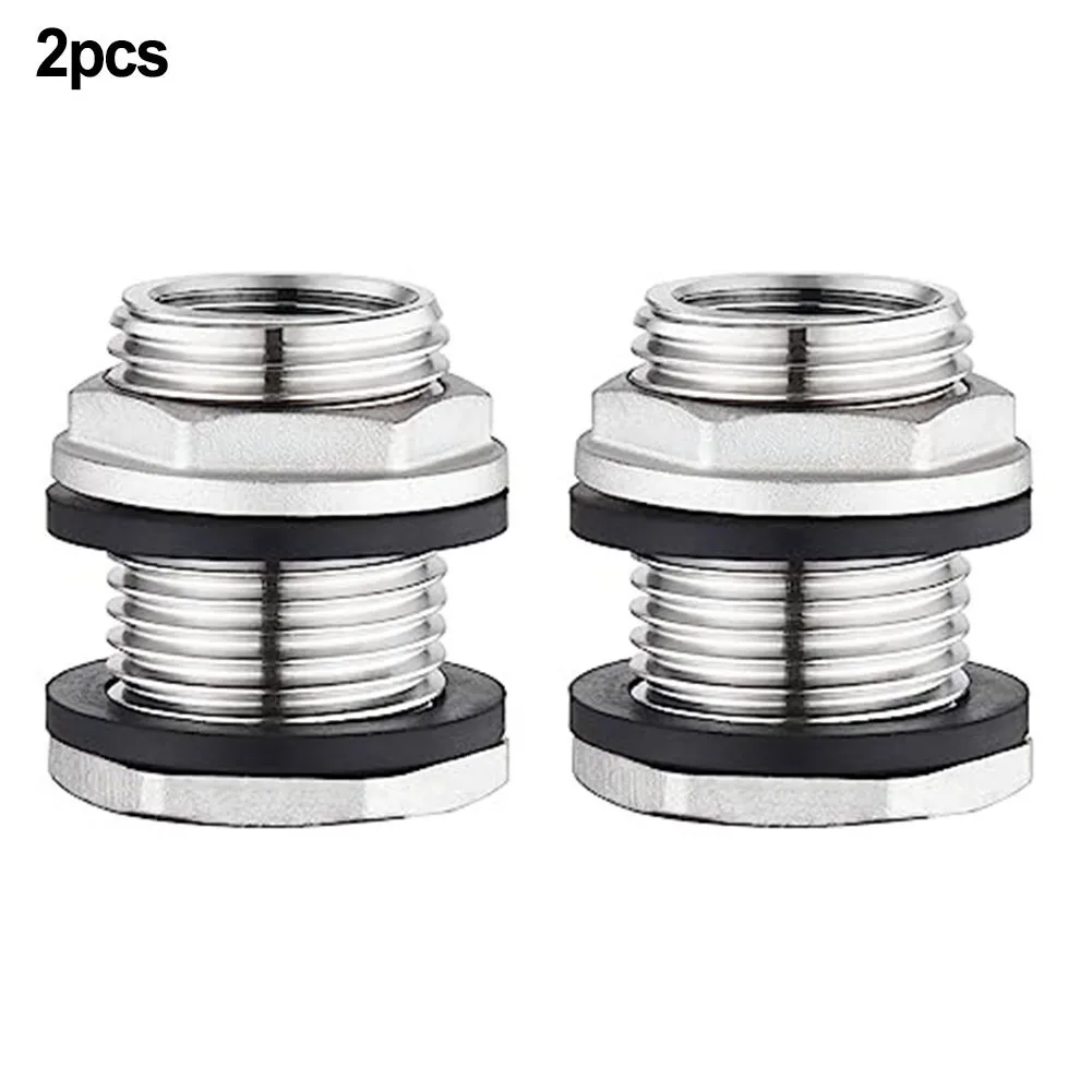 

3/4 Inch Male Thread Leak-Proof Garden Hose Connector Stainless Steel Faucet Connector Replacement Irrigation Watering System