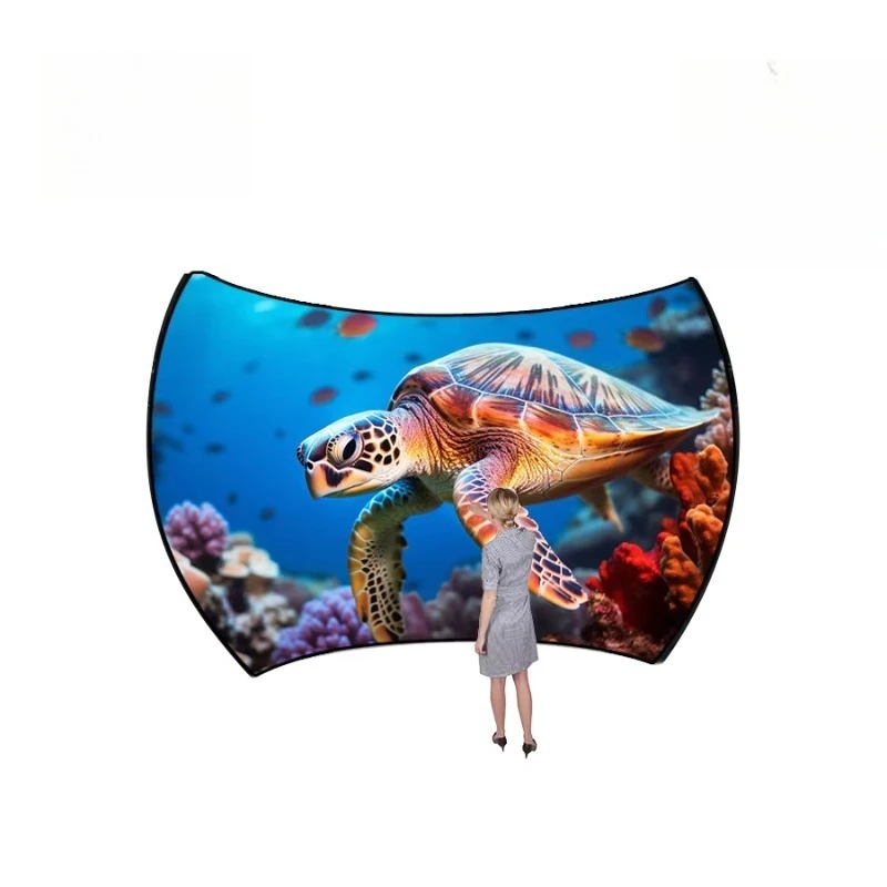 Factory Price P1.53 P2 P2.5 Customized Indoor Immersive  Display Screen High Performance 7680Hz  Video Wall for Showroom