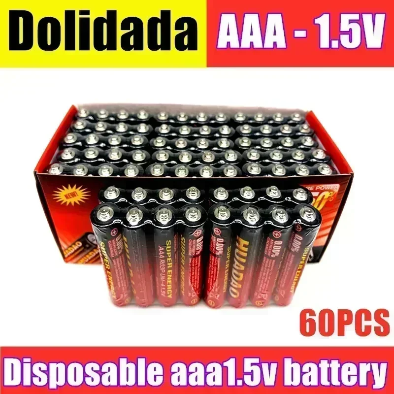 Disposable battery 1.5v battery AAA carbon battery Safety strong explosion-proof 1.5v AAA battery UM4 battery Mercury free elect