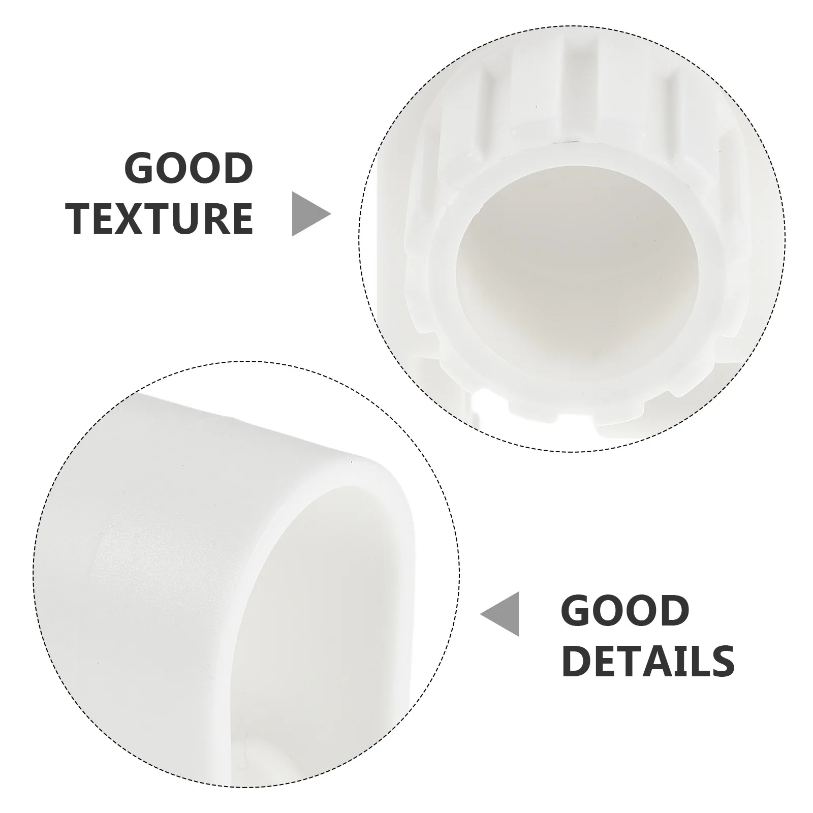 Base stabilizzatrice per box in plastica bianca Clip di ricambio Fermo per box per bambini Accessori per recinzione antiscivolo Supporto per fissatore