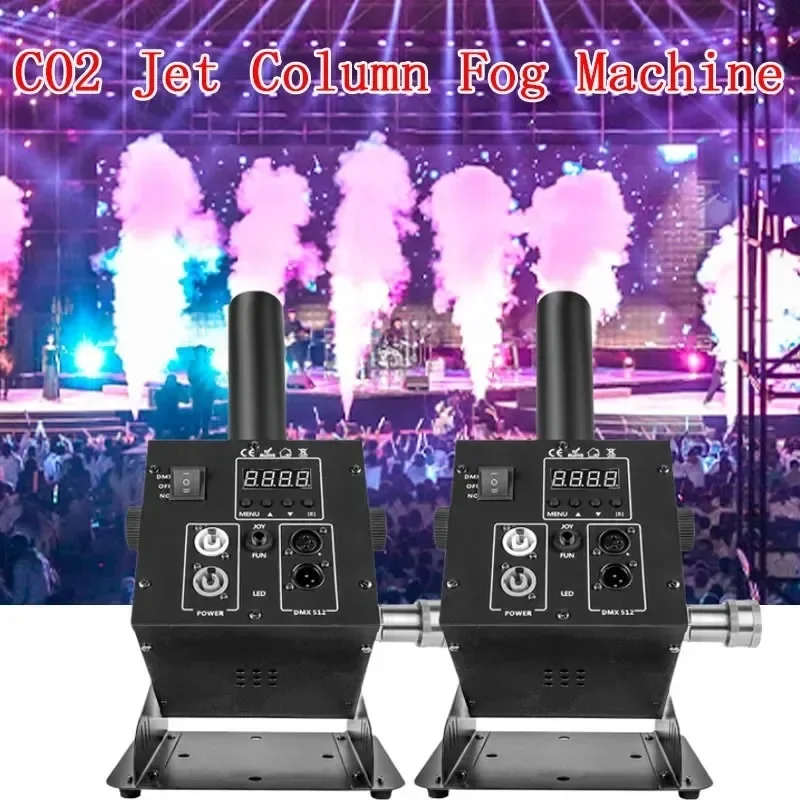 [Best-selling] Stage LED CO2 Jet Column Fog Smoke Machine 250W DMX Carbon Dioxide  Machine For Dj Bar Disco Wedding Party Spe