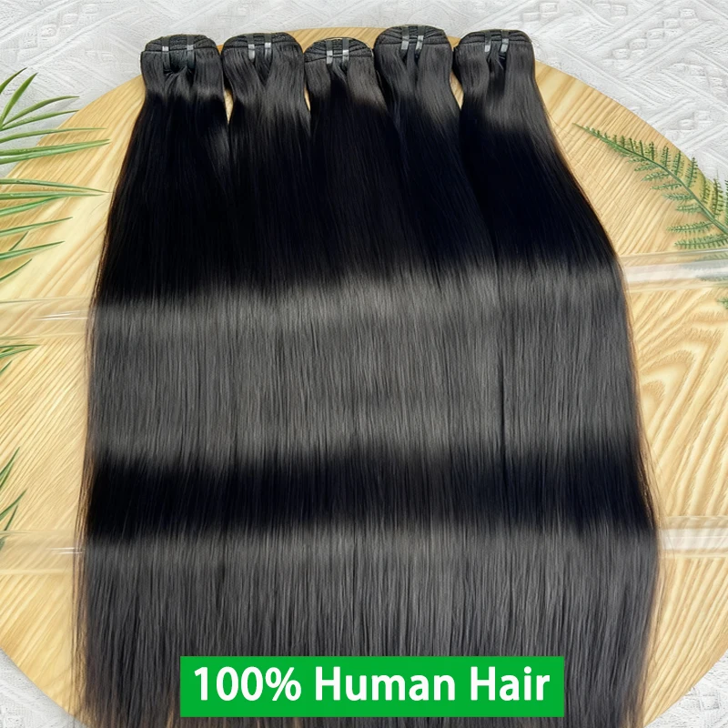 مستقيم 100% حزم الشعر البشري النسيج عذراء الشعر 1/3/4 قطعة ريمي الشعر البشري حزم رخيصة 14-24 بوصة