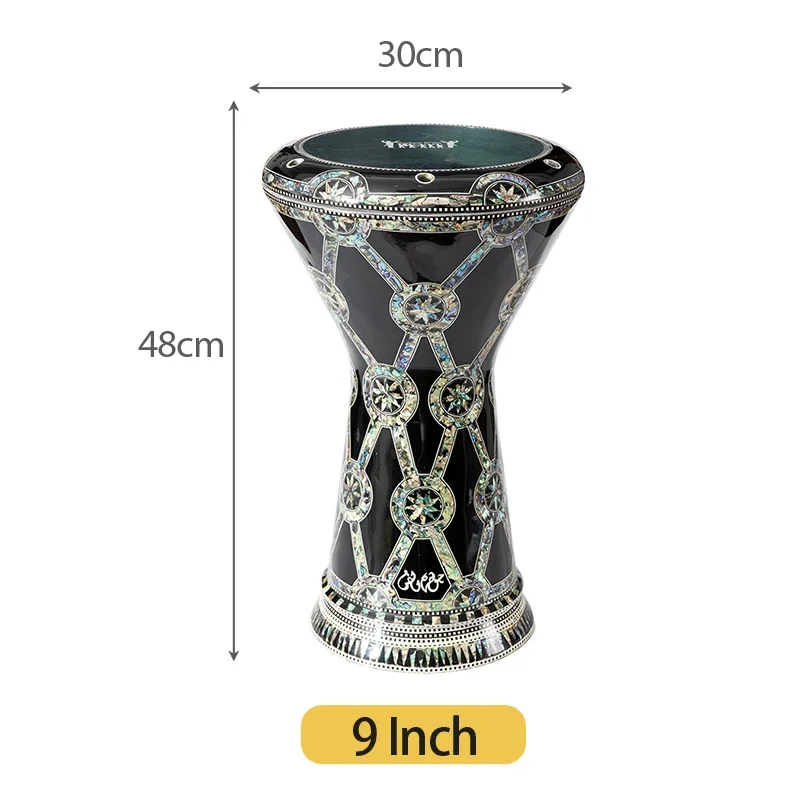 Popular Product Middle Eastern Drum Darbuka Arabic Drum Handclapped Percussion Instruments Made In Egypt 8 Inch Aluminum