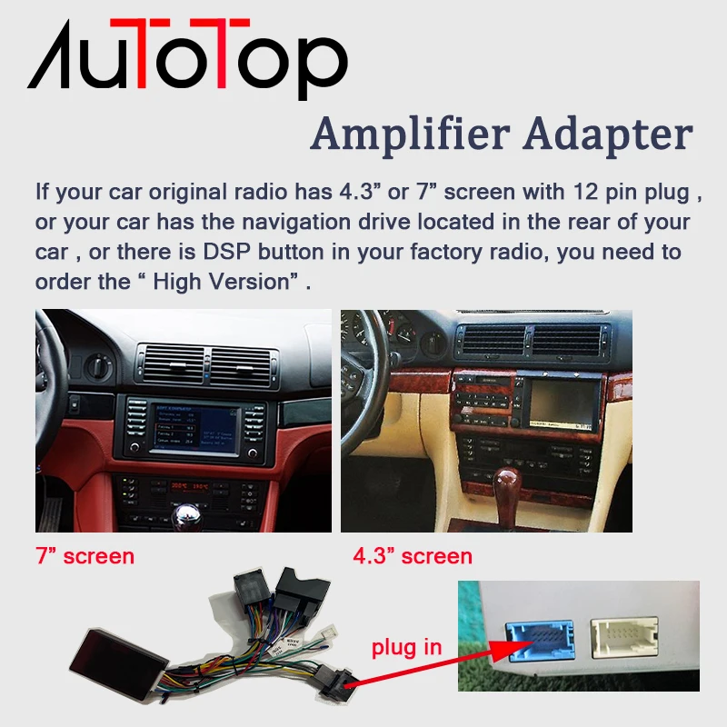 AUTOTOP 차량용 멀티미디어 플레이어, 안드로이드 10 카플레이, BMW 5 E39 1995-2003, 2 Din 오토라디오 RDS DSP GPS 네비게이션, BT Wifi, 10.25 인치