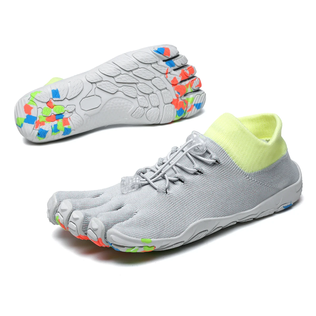 Leichter Hebe-Trainingsschuh, Designer-Yoga-Schuh mit fünf Fingern, bequemer, rutschfester Fitness-Schuh mit weicher Sohle – Detail 10