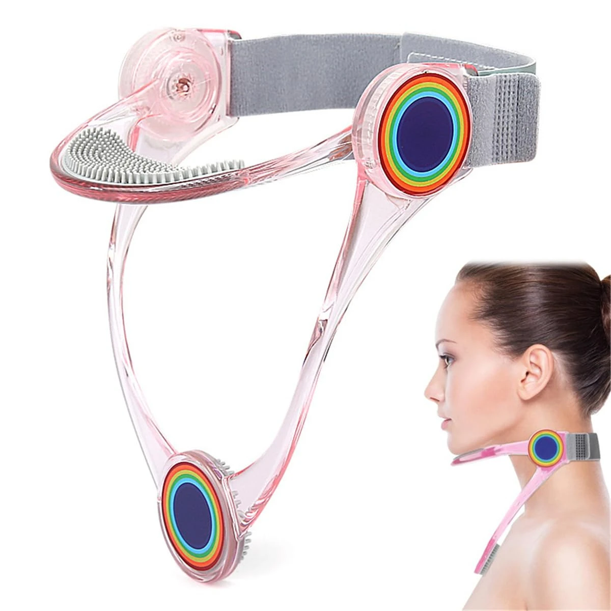 Portable Anti-Forward Head Tilt Neck Brace Support Collar for Men And Women Office Nap Neck Fixing Protector Cervical Spine Care for Home Use