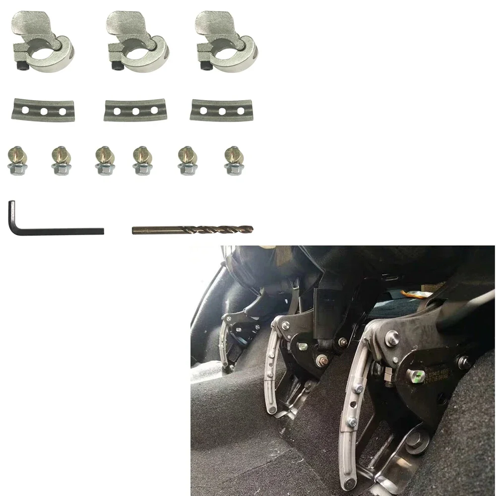 

Rear Seat Adjuster Aluminum Alloy For Jeep for Wrangler JL 2018+ JL1093 LantSun