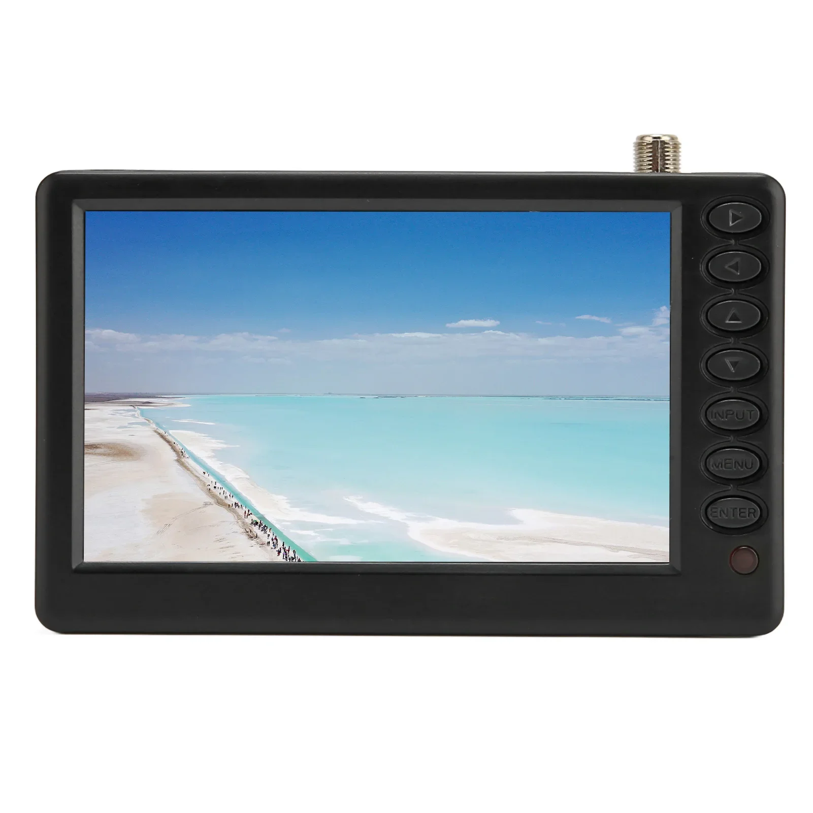 110‑220V 5 Inch Portable TV ISDB T Compliant Rechargeable 1080P Mini Digital Television