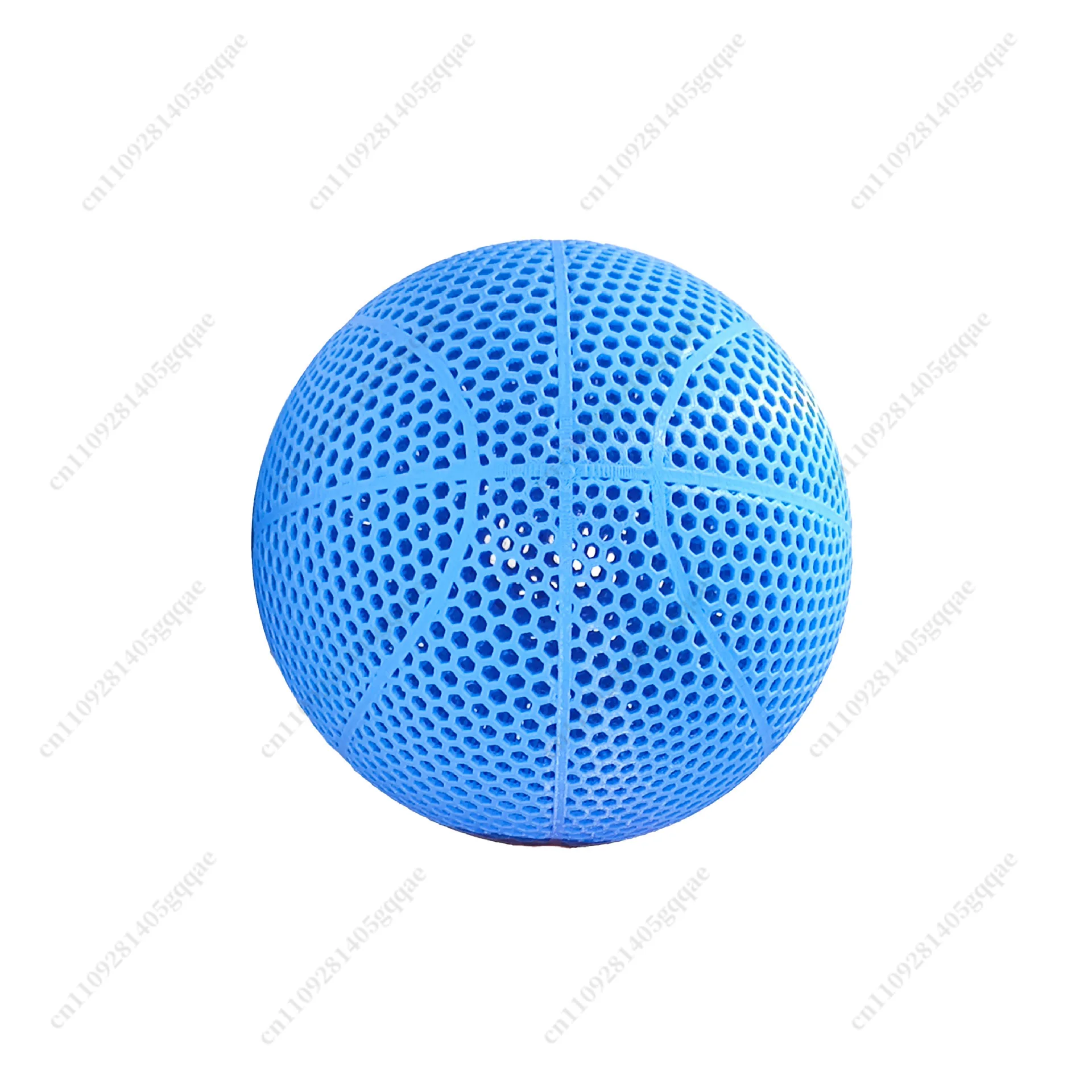 3D Printed Basketball High Elasticity No Inflation Hollow Indoor Outdoor Wear-Resistant Size  3 5 7 3D Printed Basketball