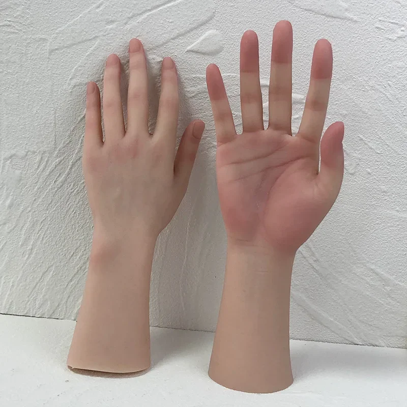Hand model, silicone hand model, acupuncture and moxibustion acupoint recognition practice props, bracelet display