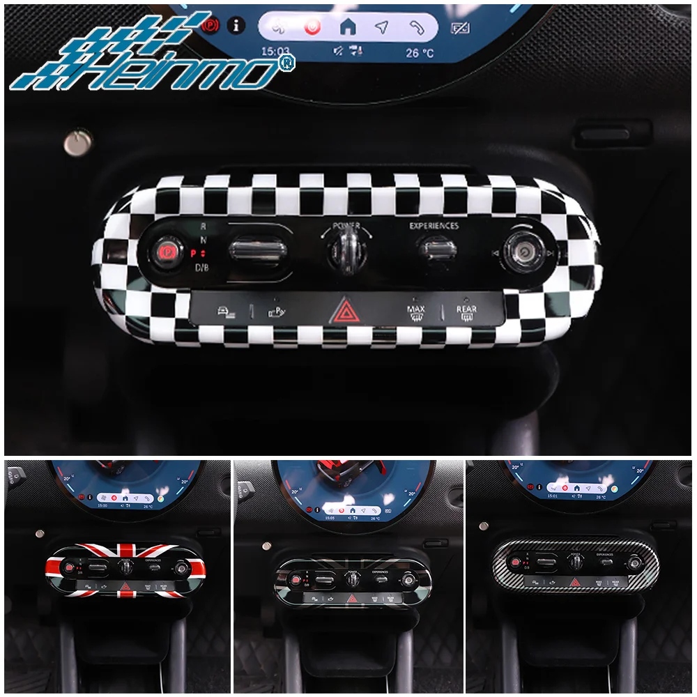 Compatible with Mini Countryman U25 Cooper E SE J01 EV J05 Aceman F65 F66 F67 Car Central Control Knob Panel Shell Cover 2024 25