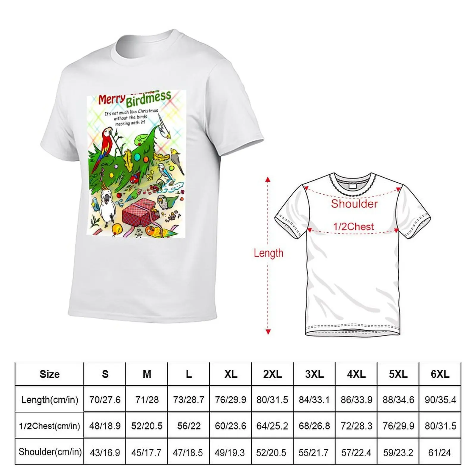 Merry birdmess T-Shirt mens graphic t shirts cotton tshirt 100% printed t shirts for man T-shirt