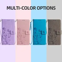 Lanyard Flip Phone Cover for VIVO Y29S Y29 Y04 Y28S Y28 Y27 Y19S Y18 Y17S Y03 Y22 Y22S Y21T Y33T Y16 Leather Wallet Case Fundas
