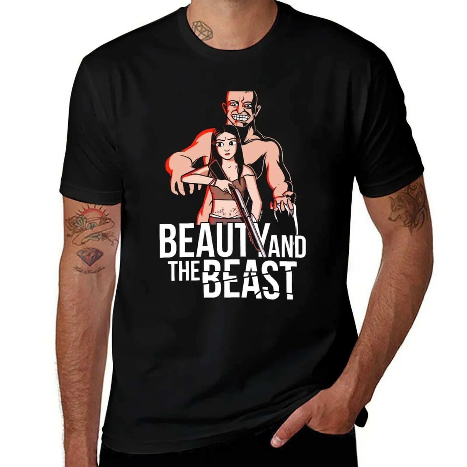 Casey and the Beast T-Shirt Breathable Gym Short Sleeve T-Shirt