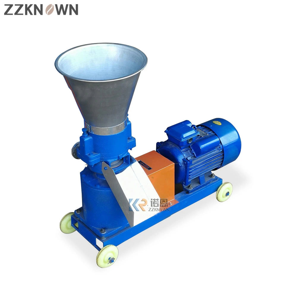 Animal Feed Processing Machines Pet Food Extruder Poultry Horse Cattle Pig Chicken Feed Pellet Machine