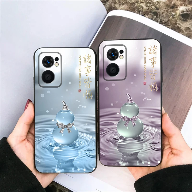 Cabaça rosa gradiente para oneplus 8 9 11 12 13 10 pro 9r 8t 12r ace 5 2v nord ce 2 4 lite n20 se 30 n200 tpu capa de telefone macio