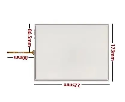 New 10.4 inch 225*173 mm touchscreen resistor four line medical industrial grade handwriting screen