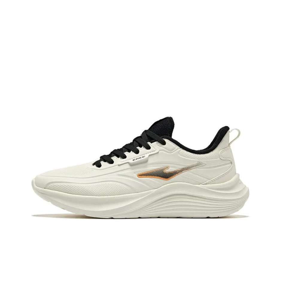 

Erke Mingyu 2 Abrasion Resistant Thermal Low top Running Shoes Men's Microcrystal White Jet Black 51124421134-001