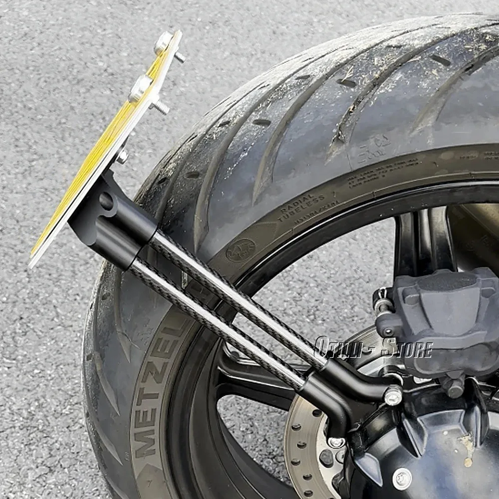 Per BMW Latte R NINE T Staffa targa per montaggio laterale Accessori per la modifica del motociclo Cross Border