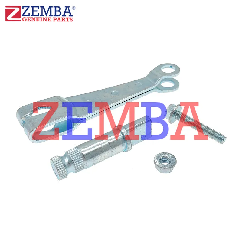 

FRONT MOTORCYCLE BRAKE ARM WITH BRAKE AXLE AND BOLT FOR TVS100 SPORTS