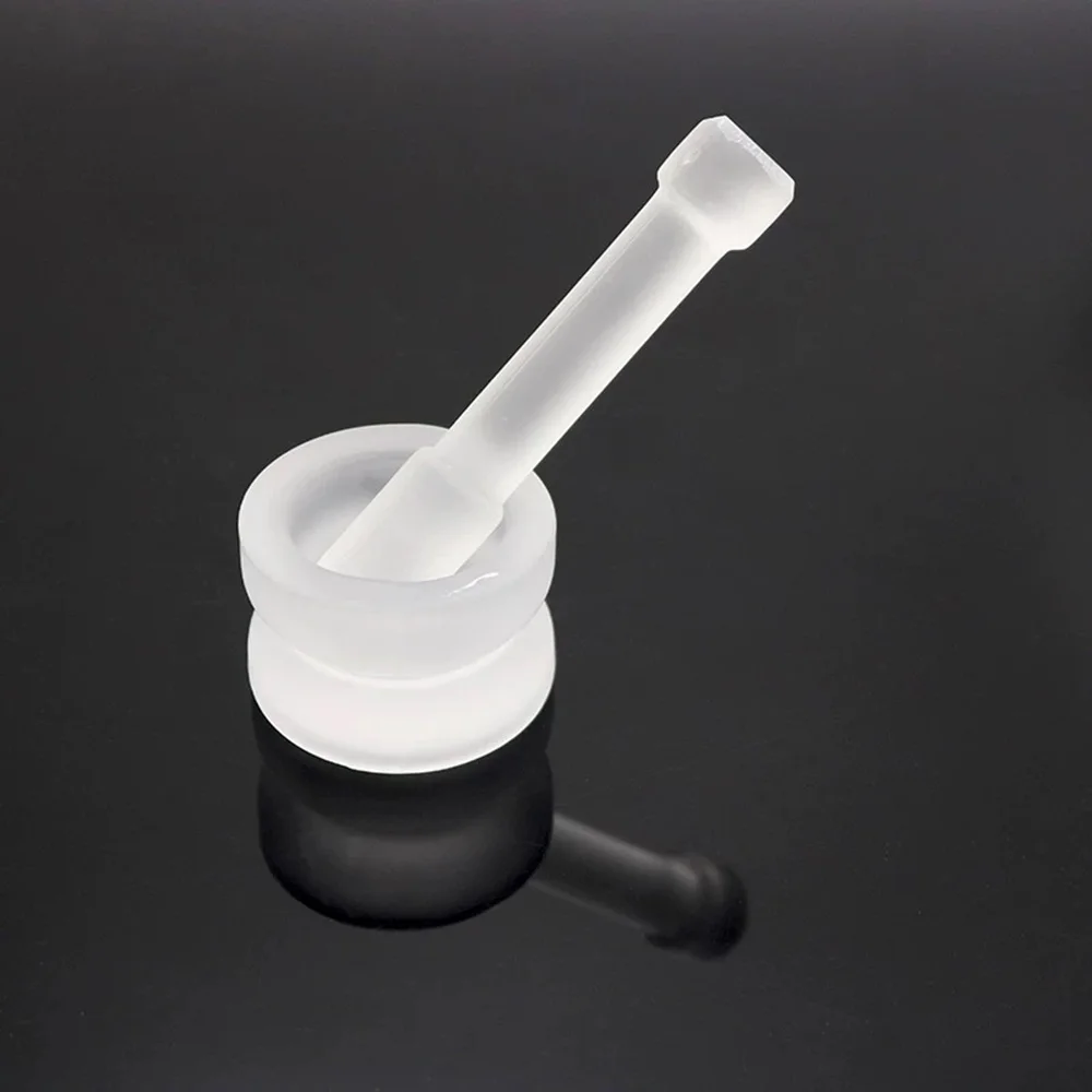 Dental Glass Grinding Mixing Bowl Mini Mashing Experiment Grinder Glass Grinding+Grinding Rod Laboratory Tool Accessories