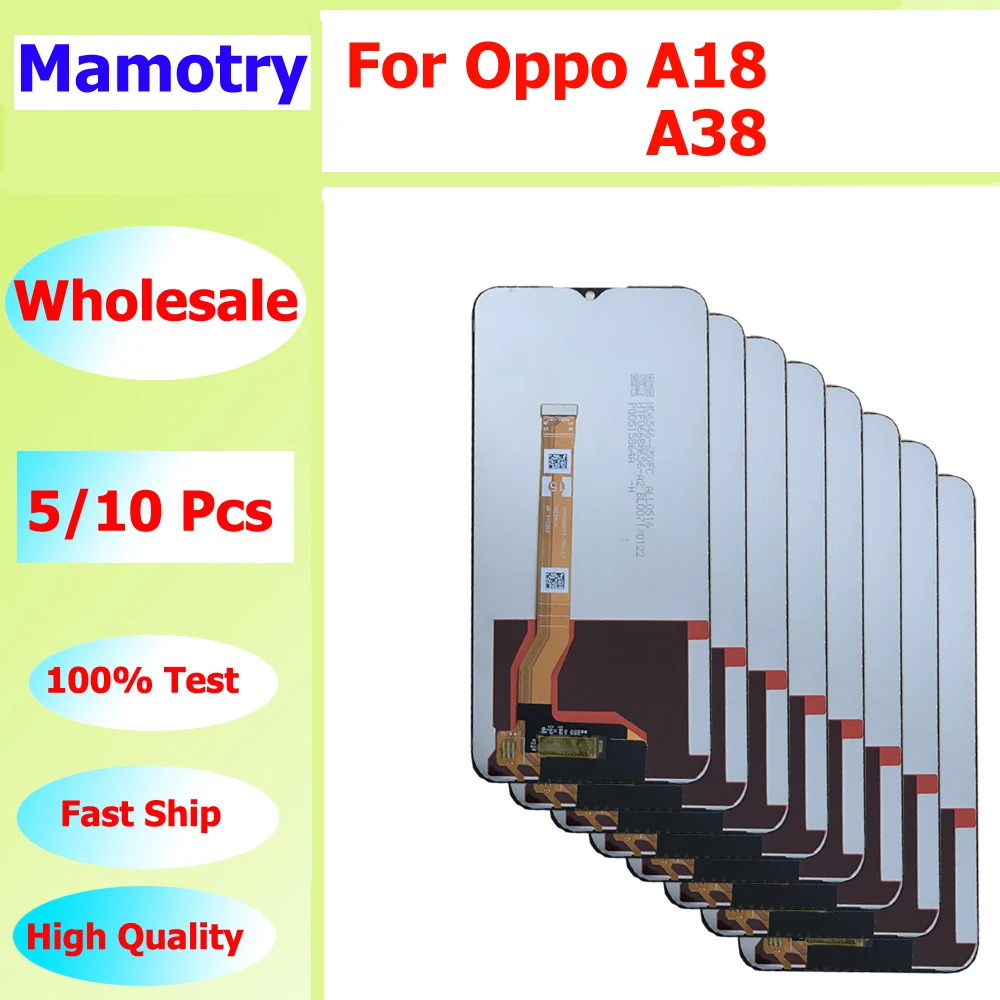 Wholesale 5/10 pieces/Lot Original-self-weld For Oppo A38 4G CPH2579 Screen Touch Lcd Display Assembly For Oppo A18 CPH2591