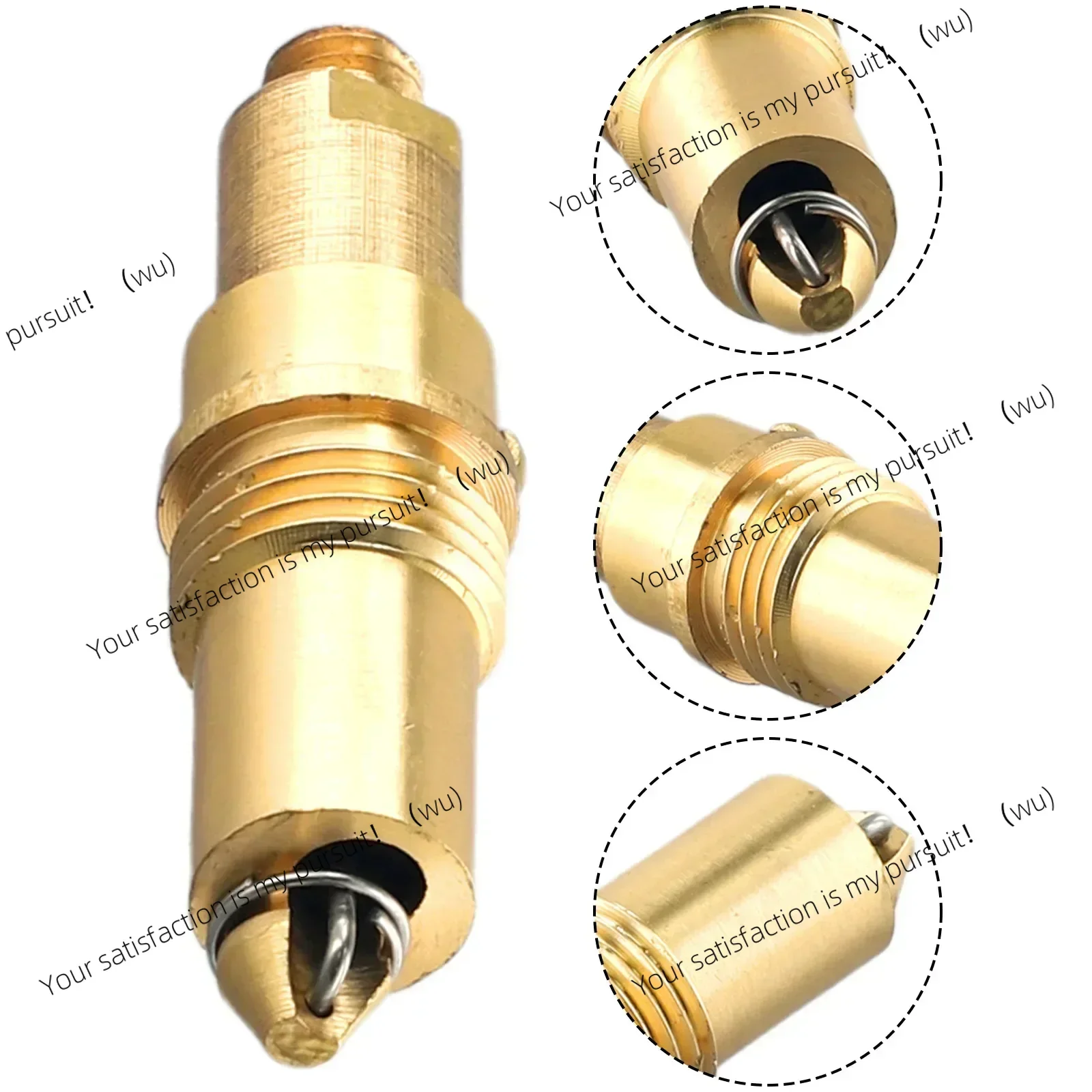 A1112 Replacement Basin Sink Bath Waste Easy Pop Up Click Clack Plug Bolt Spring For Most Sink Barth Tub Basin Drain Stopper