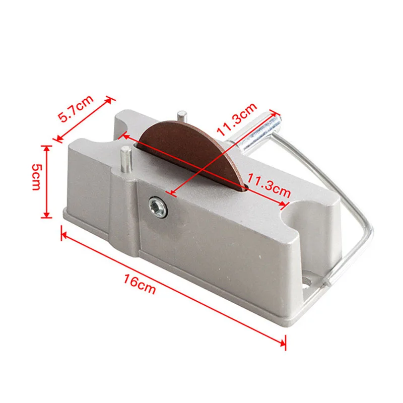 Hand Filter 66785 Piston Ring File Grinder Aluminum Alloy Manual Crank 120 Grain Carbide Grinding Wheel Replacement Parts