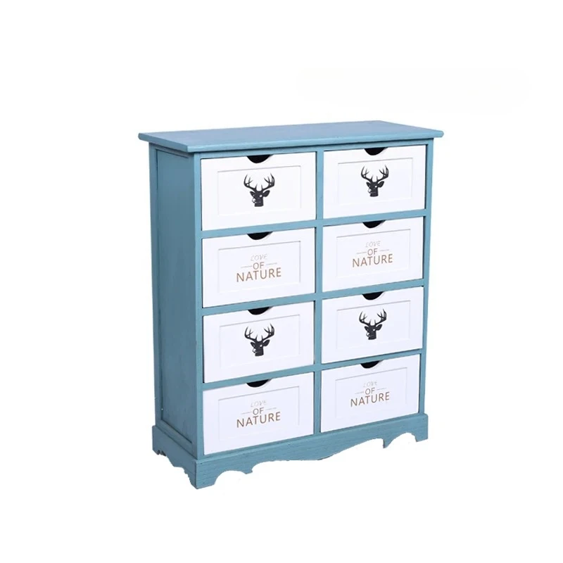

Nordic solid wood locker multi-functional designer stylish simple high-end new light luxury
