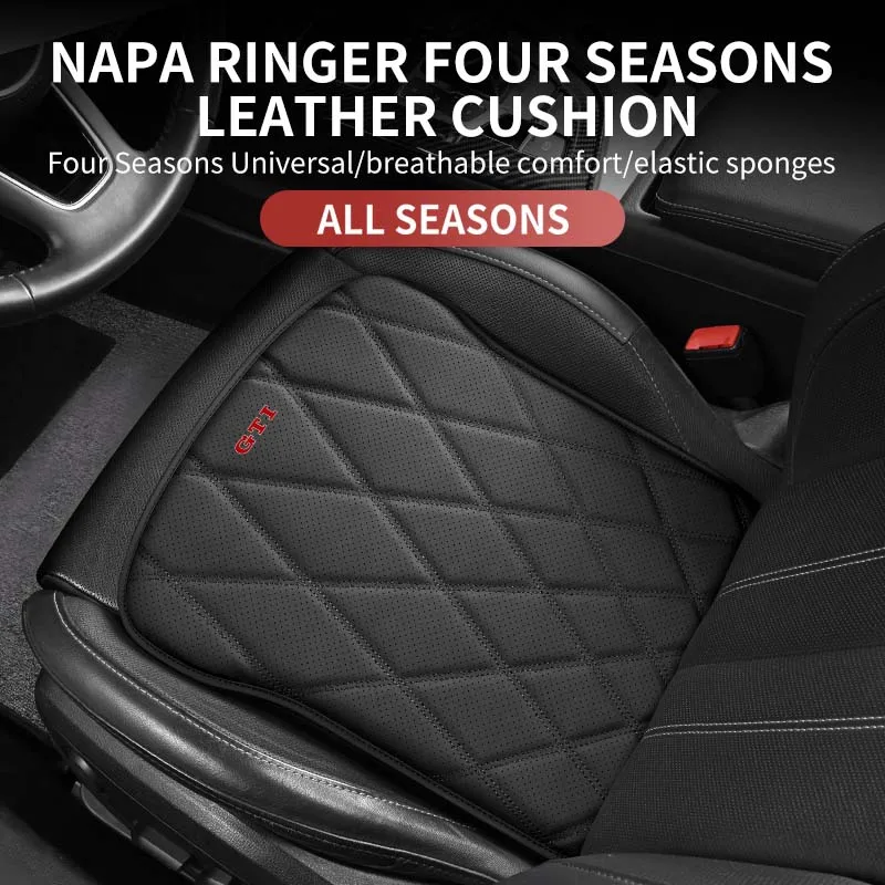 Car Seat Cover Protector Anti-slip Seat Cushion Driver Mat For Volkswagen VW Golf 4 6 7 GTI Tiguan Passat B5 B6 B7 CC Jetta MK5