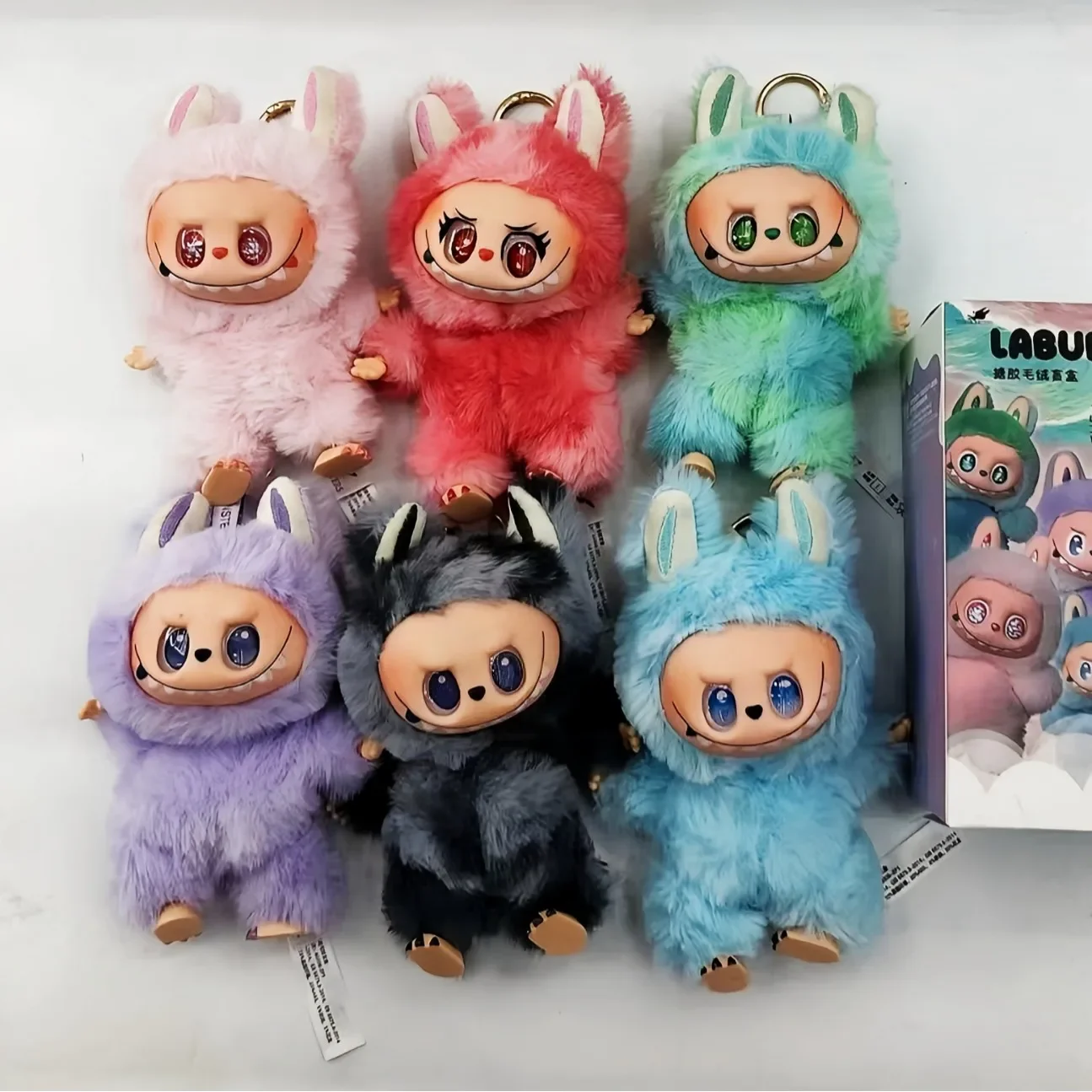 

1：1 Replica Labubu 3rd Generation Monster Dacheng Energ Series Labubu Action Doll Vinyl Pendant Blind Box Face Doll Keychain Toy